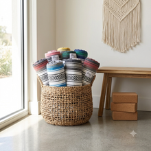 Load image into Gallery viewer, Organic Cotton Yoga Blanket